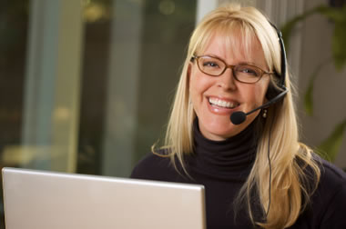 businesswoman providing transcription and secretarial services in Chicago